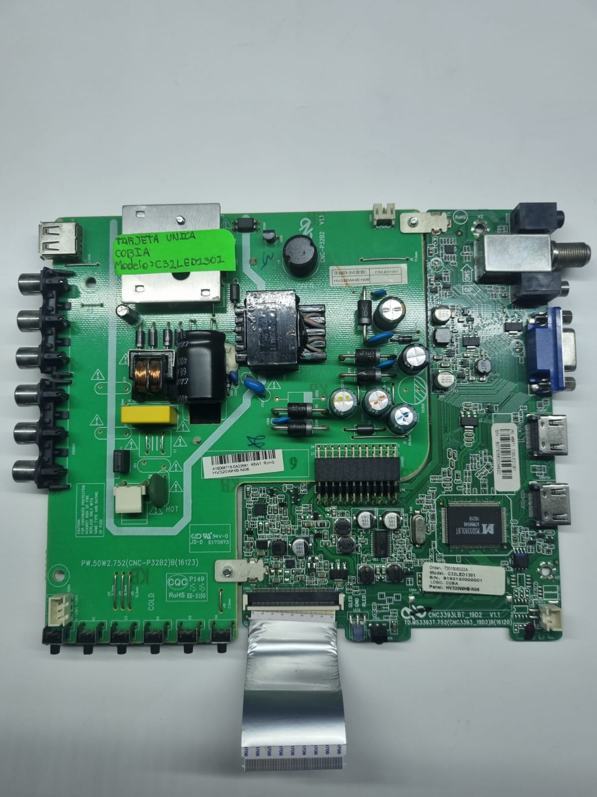 TARJETA UNICA COBIA C32LED1301